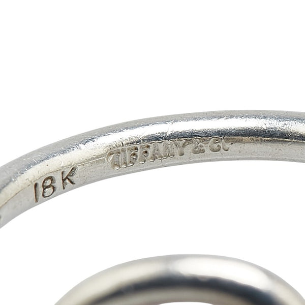 ティファニー ラブノット リング 指輪 K18YG イエローゴールド SV925 シルバー レディース TIFFANY&Co. 【中古】