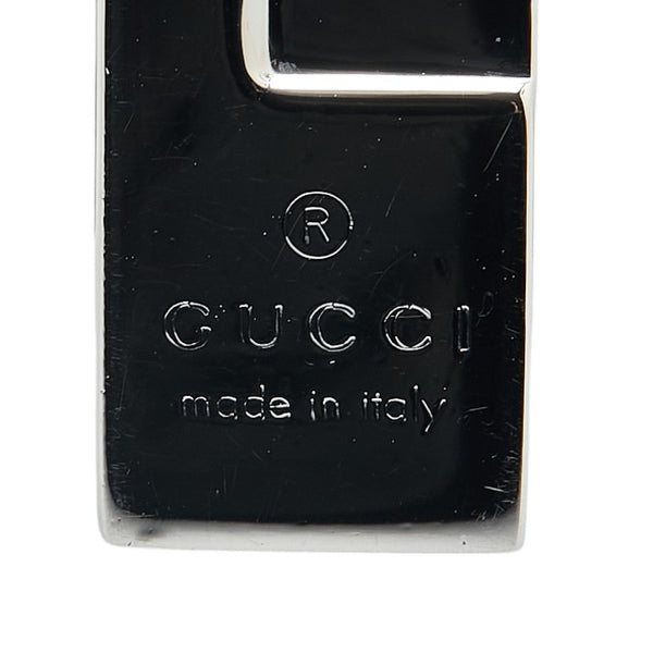 グッチ ロゴ プレート ペンダントトップ SV925 シルバー レディース GUCCI 【中古】