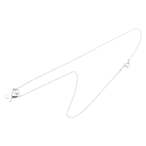 ティファニー SV925 シルバー ラビングハート ネックレス レディース TIFFANY&Co. 【中古】