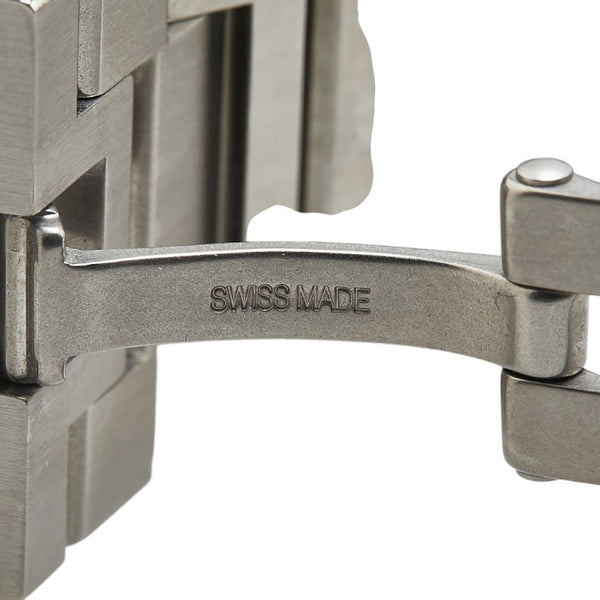 カルティエ タンクソロ XL  腕時計 W5200028 自動巻き シルバー文字盤 ステンレススチール メンズ CARTIER 【中古】