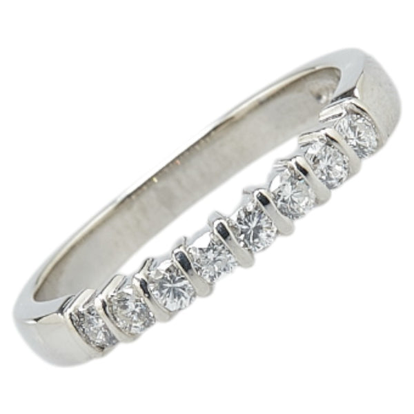 Pt900 プラチナ ダイヤ0.33ct リング 指輪 レディース 11号 【中古】