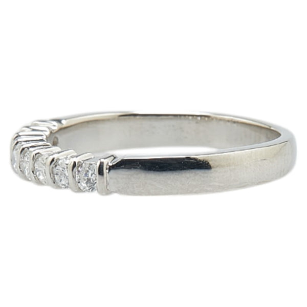 Pt900 プラチナ ダイヤ0.33ct リング 指輪 レディース 11号 【中古】