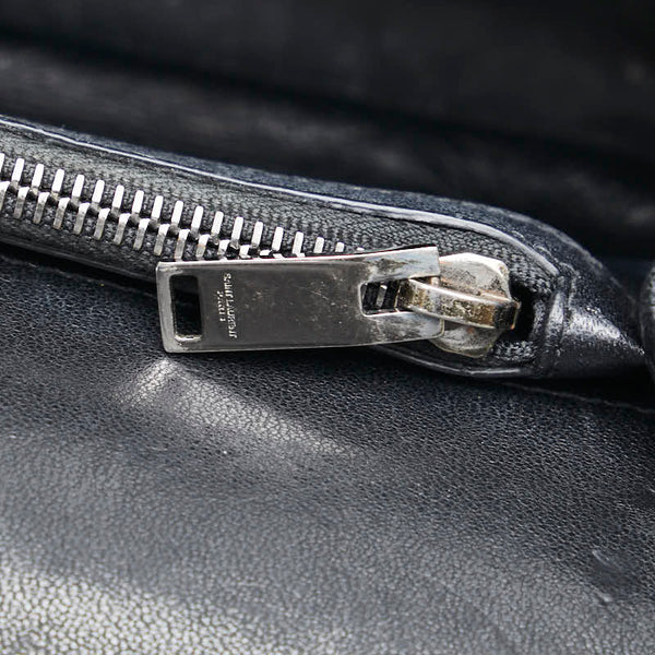 サンローラン YSL モノグラム カレッジ キルティング ハンドバッグ ショルダーバッグ 2WAY 428056 ブラック レザー レディース SAINT LAURENT 【中古】