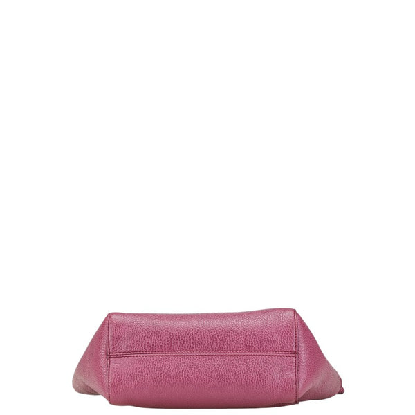 グッチ スウィング ハンドバッグ ショルダーバッグ 2WAY 368827 ピンク レザー レディース GUCCI 【中古】