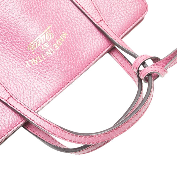 グッチ スウィング ハンドバッグ ショルダーバッグ 2WAY 368827 ピンク レザー レディース GUCCI 【中古】