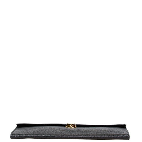 グッチ セカンドバッグ 016 0062 ブラック レザー レディース GUCCI 【中古】