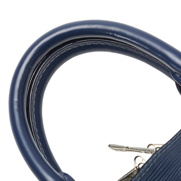 ルイ ヴィトン エピ アルマBB ハンドバッグ ショルダーバッグ 2WAY M40855 アンティゴブルー ネイビー レザー レディース LOUIS VUITTON 【中古】