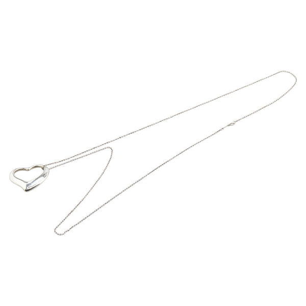 ティファニー オープンハート ネックレス スターリングシルバー レディース TIFFANY&Co. 【中古】