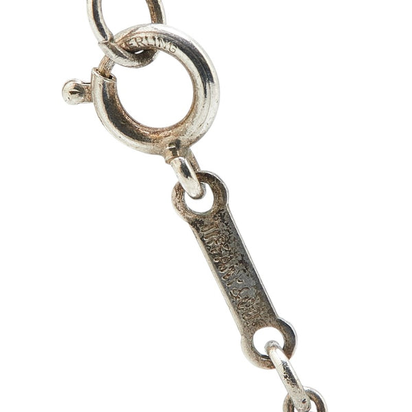 ティファニー オープンハート ネックレス スターリングシルバー レディース TIFFANY&Co. 【中古】
