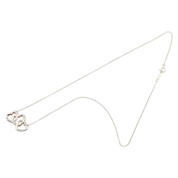 ティファニー トリプルハート ネックレス シルバー SV925 シルバー レディース TIFFANY&Co. 【中古】