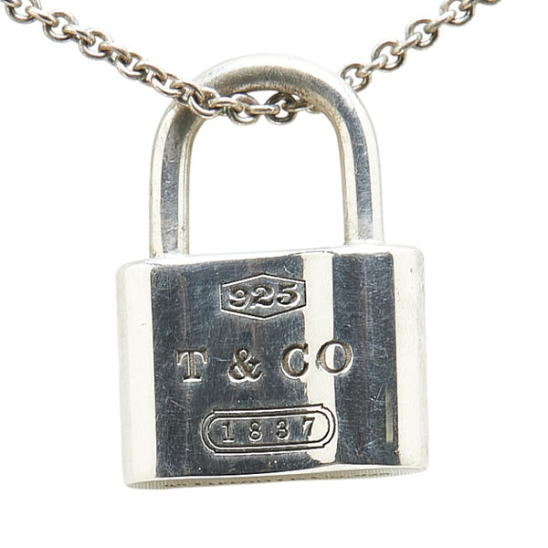 ティファニー 1837 ロック カデナ ネックレス SV925 シルバー レディース TIFFANY&Co. 【中古】