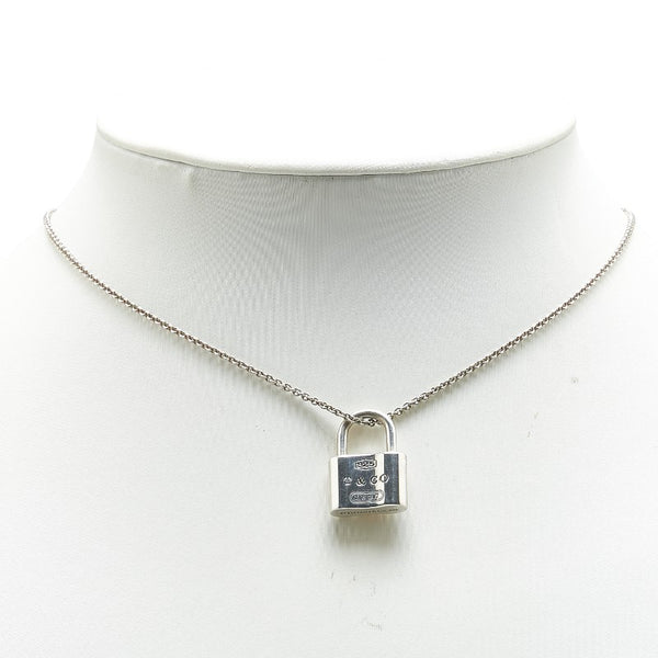 ティファニー 1837 ロック カデナ ネックレス SV925 シルバー レディース TIFFANY&Co. 【中古】