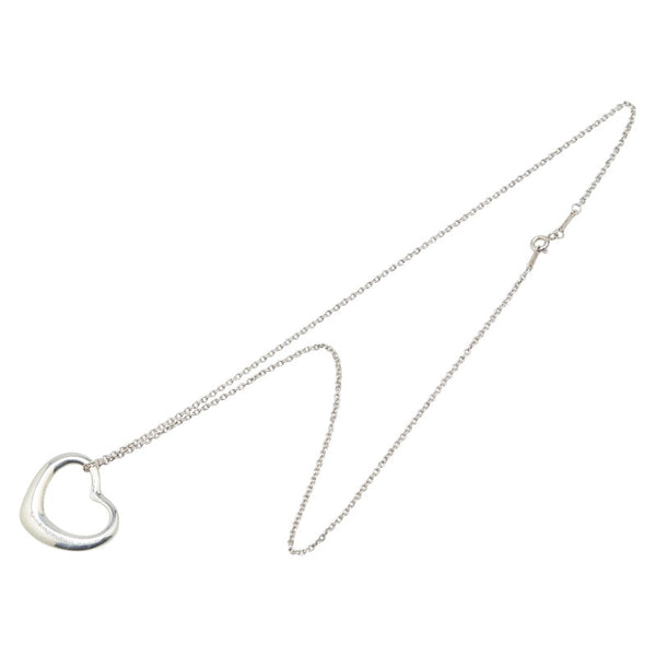 ティファニー オープンハート ネックレス SV925 シルバー レディース TIFFANY&Co. 【中古】