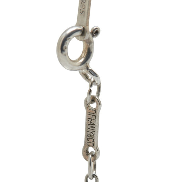 ティファニー オープンハート ネックレス SV925 シルバー レディース TIFFANY&Co. 【中古】