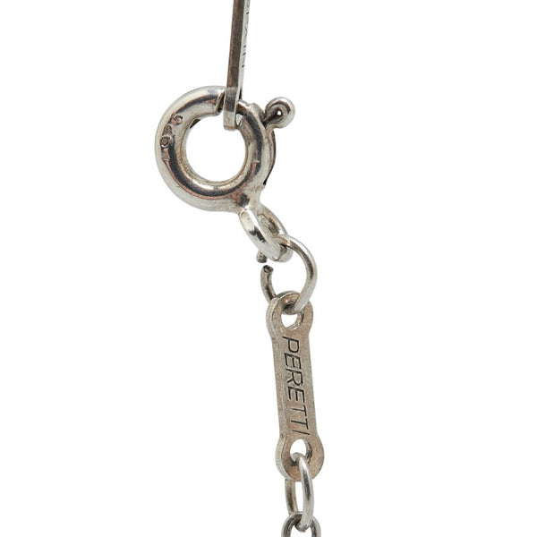 ティファニー オープンハート ネックレス SV925 シルバー レディース TIFFANY&Co. 【中古】