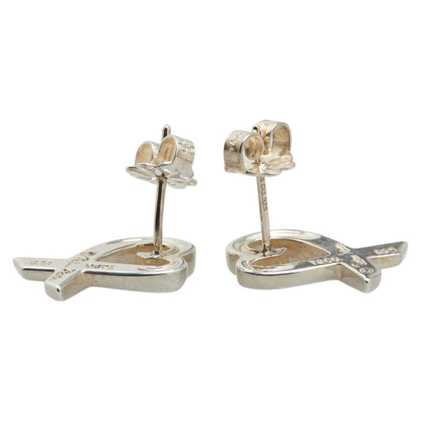 ティファニー ラビングハート ピアス SV925 シルバー レディース TIFFANY&Co. 【中古】