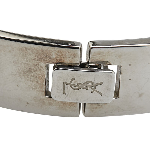 サンローラン 腕時計 5421-H05569Y クオーツ ブラック文字盤 ステンレススチール レディース SAINT LAURENT 【中古】