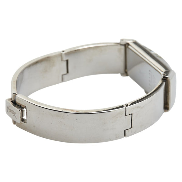 サンローラン 腕時計 5421-H05569Y クオーツ ブラック文字盤 ステンレススチール レディース SAINT LAURENT 【中古】