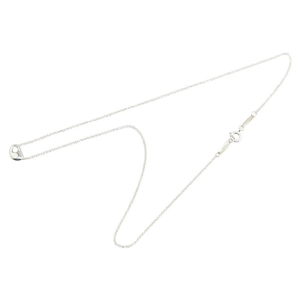 ティファニー エルサ ペレッティ ビーン ペンダントネックレス SV925 シルバー レディース TIFFANY&Co. 【中古】