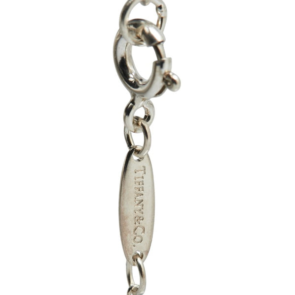 ティファニー エルサ ペレッティ ビーン ペンダントネックレス SV925 シルバー レディース TIFFANY&Co. 【中古】