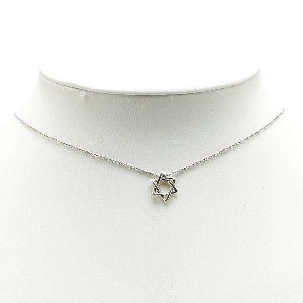 ティファニー スター オブ ダビデ ネックレス SV925 シルバー レディース TIFFANY&Co. 【中古】
