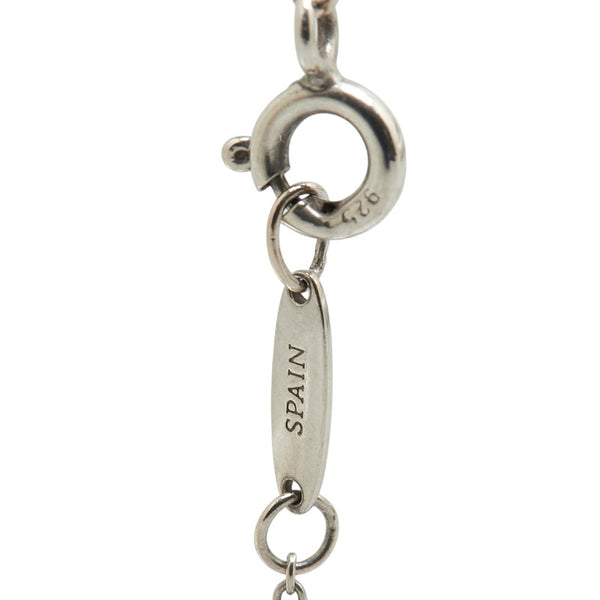 ティファニー オープンハート ネックレス シルバー SV925 シルバー レディース TIFFANY&Co. 【中古】