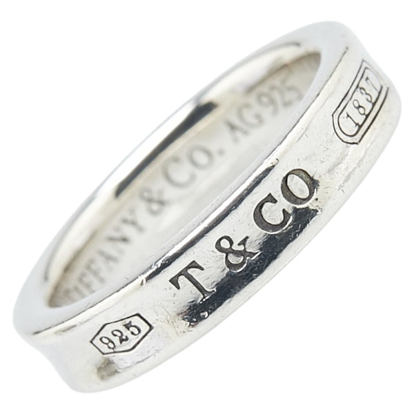 ティファニー 1837 ナロー リング 指輪 SV925 シルバー レディース TIFFANY&Co. 【中古】