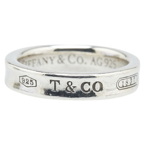 ティファニー 1837 ナロー リング 指輪 SV925 シルバー レディース TIFFANY&Co. 【中古】