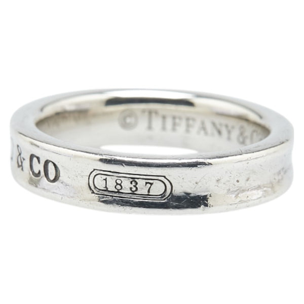 ティファニー 1837 ナロー リング 指輪 SV925 シルバー レディース TIFFANY&Co. 【中古】