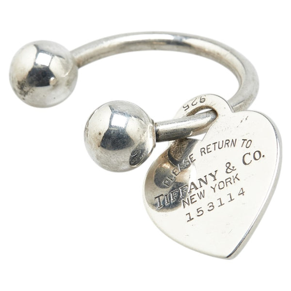 ティファニー リターントゥ ハートタグ キーリング SV925 シルバー レディース TIFFANY&Co. 【中古】
