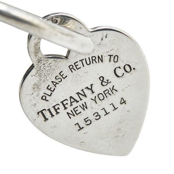 ティファニー リターントゥ ハートタグ キーリング SV925 シルバー レディース TIFFANY&Co. 【中古】