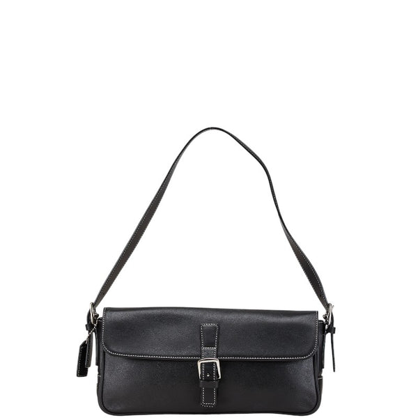 コーチ オールドコーチ ワンショルダーバッグ ハンドバッグ 7784 ブラック レザー レディース COACH 【中古】