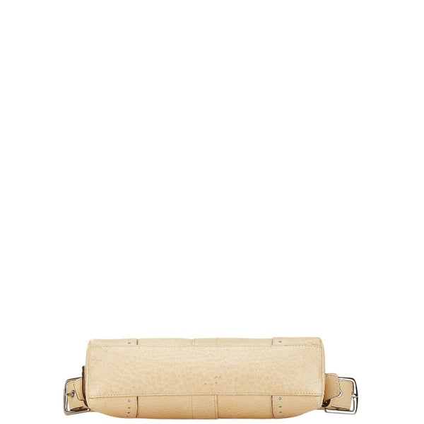 コーチ ミニショルダーバッグ ハンドバッグ 5052 アイボリー ホワイト レザー レディース COACH 【中古】