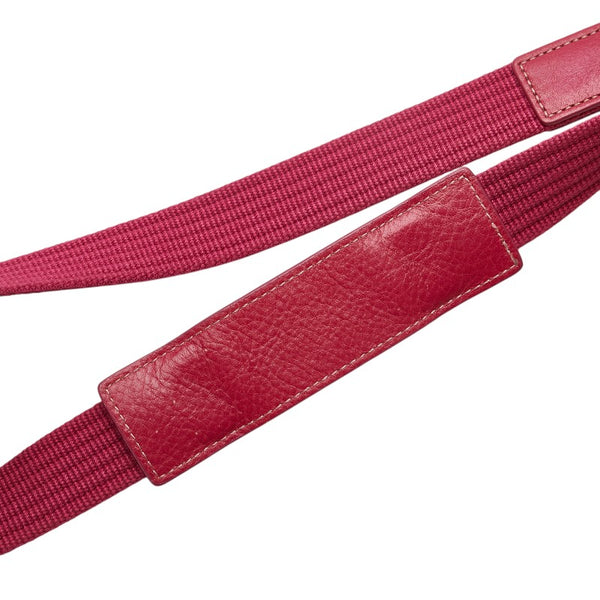 コーチ シグネチャー ショルダーバッグ ピンク レザー スエード レディース COACH 【中古】