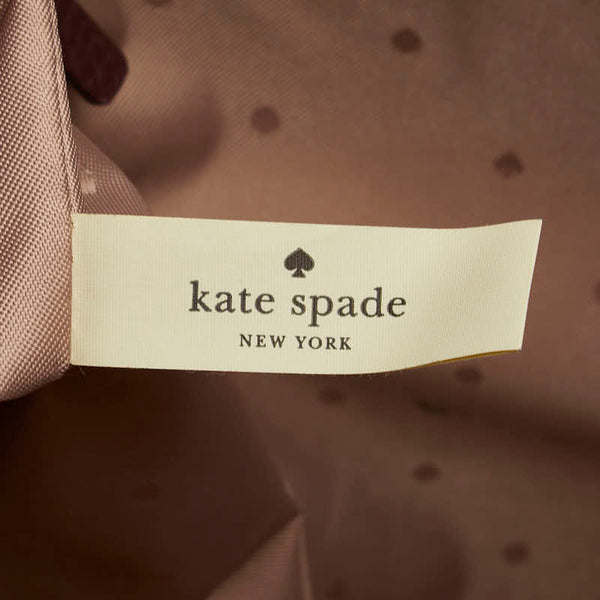 ケイトスペード ハンドバッグ トートバッグ ワインレッド ホワイト ブラック レザー レディース Kate Spade 【中古】