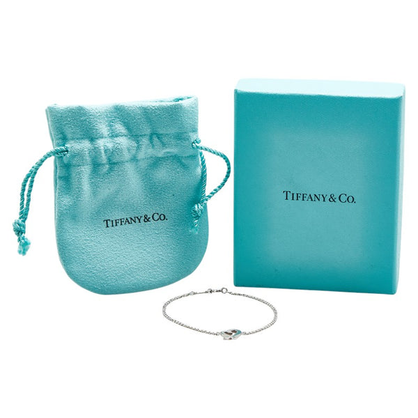 ティファニー パロマ ピカソ ラビング ハート ブレスレット SV925 シルバー レディース TIFFANY&Co. 【中古】
