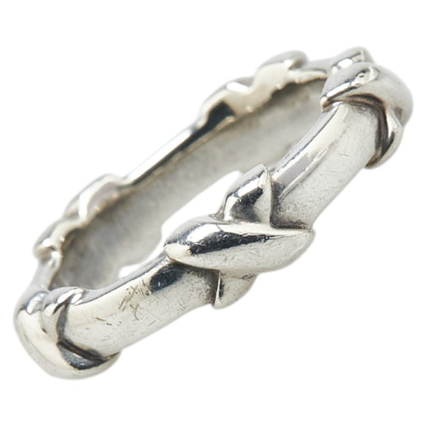 ティファニー シグネチャー リング 指輪 SV925 シルバー レディース TIFFANY&Co. 【中古】
