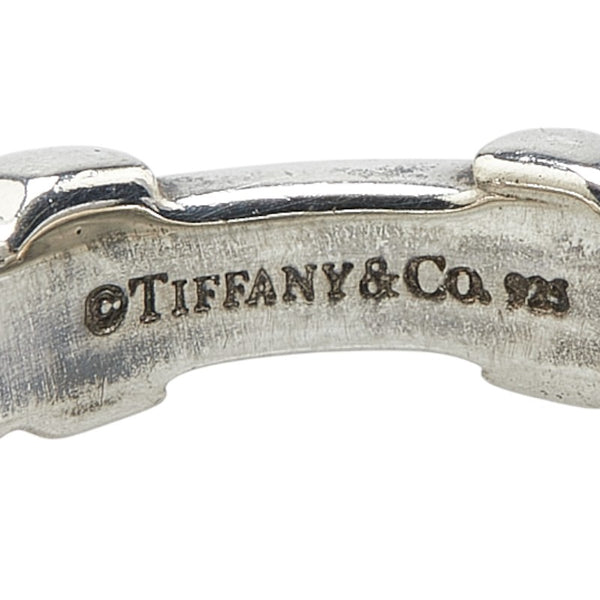 ティファニー シグネチャー リング 指輪 SV925 シルバー レディース TIFFANY&Co. 【中古】