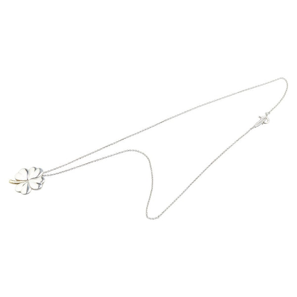 ティファニー クローバー ネックレス SV925 シルバー レディース TIFFANY&Co. 【中古】