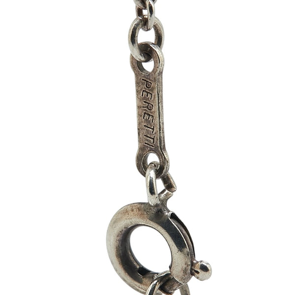 ティファニー オープンハート ネックレス スターリングシルバー レディース TIFFANY&Co. 【中古】