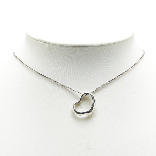 ティファニー オープンハート ネックレス スターリングシルバー レディース TIFFANY&Co. 【中古】