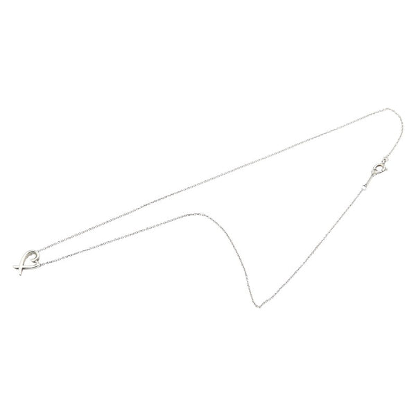 ティファニー パロマ ピカソ ラビングハート ネックレス SV925 シルバー レディース TIFFANY&Co. 【中古】