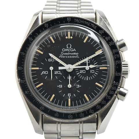 オメガ スピードマスター プロフェッショナル 腕時計 ST145.022 3590.50 手巻き ブラック文字盤 ステンレススチール メンズ OMEGA 【中古】