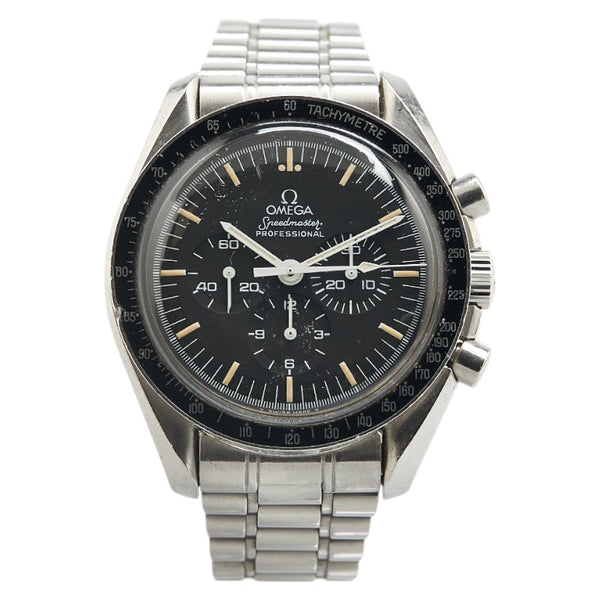 オメガ スピードマスター プロフェッショナル 腕時計 ST145.022 3590.50 手巻き ブラック文字盤 ステンレススチール メンズ OMEGA 【中古】