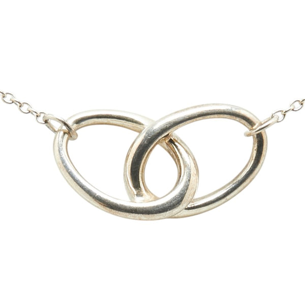 ティファニー ダブルループ ネックレス SV925 シルバー レディース TIFFANY&Co. 【中古】