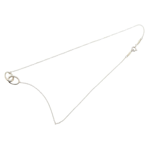 ティファニー ダブルループ ネックレス SV925 シルバー レディース TIFFANY&Co. 【中古】
