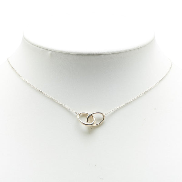 ティファニー ダブルループ ネックレス SV925 シルバー レディース TIFFANY&Co. 【中古】