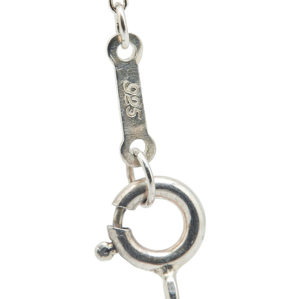 ティファニー バード クロス ネックレス SV925 シルバー レディース TIFFANY&Co. 【中古】