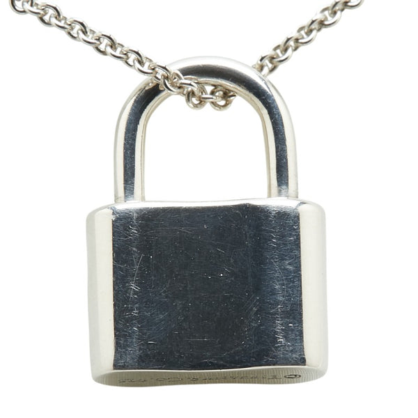 ティファニー ロック ネックレス SV925 シルバー レディース TIFFANY&Co. 【中古】
