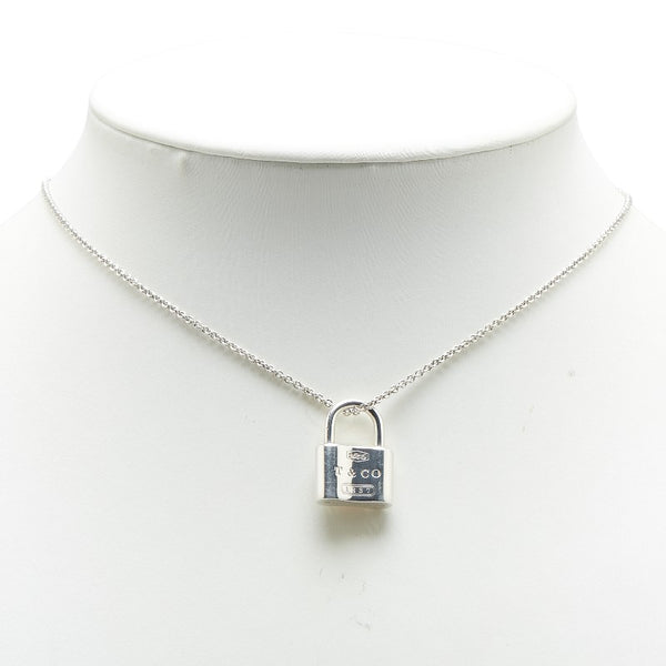ティファニー ロック ネックレス SV925 シルバー レディース TIFFANY&Co. 【中古】